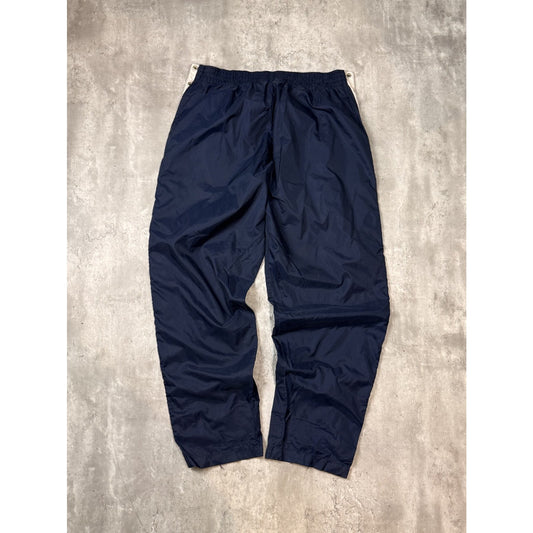 Vintage 90s Nike Embroidered Swoosh Nylon Track Pants Size XL