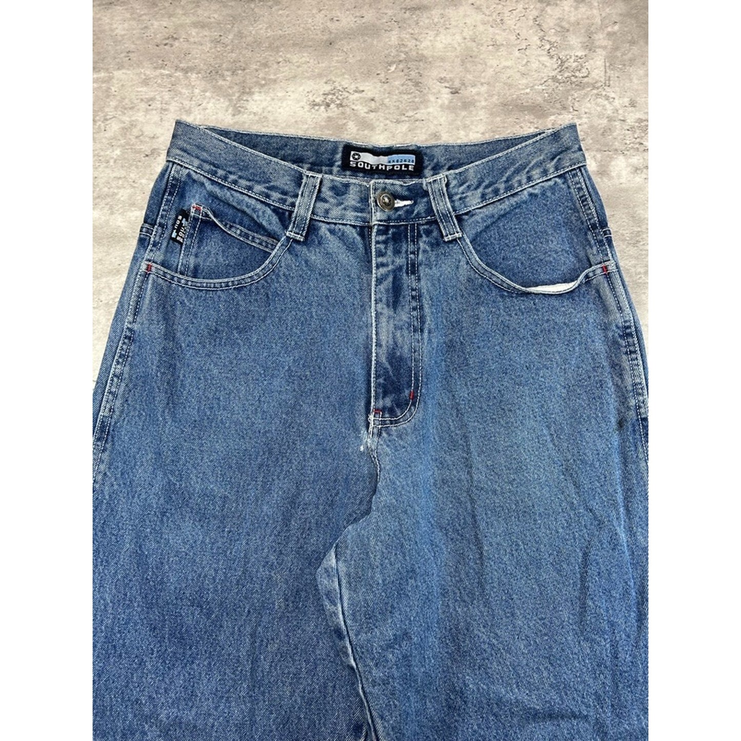 Vintage Y2K Southpole Medium Wash Denim Pants Size 29 Blue