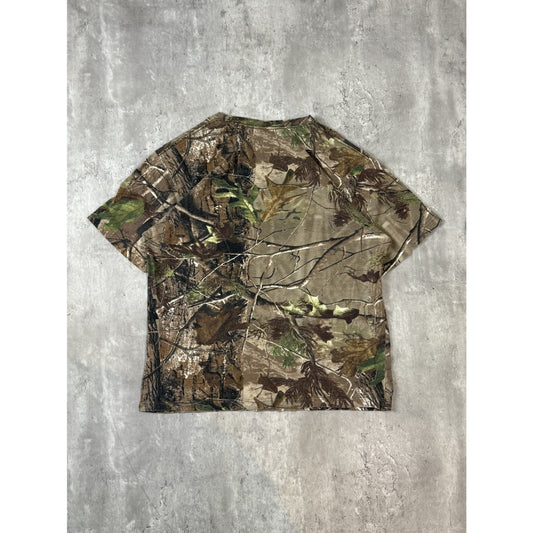 Vintage Code IV Tree Camo Hunting T-Shirt Size Large