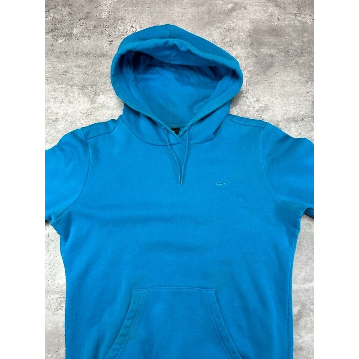 Vintage Womens Nike Tonal Embroidered Swoosh Pullover Hooded Sweatshirt Size Small