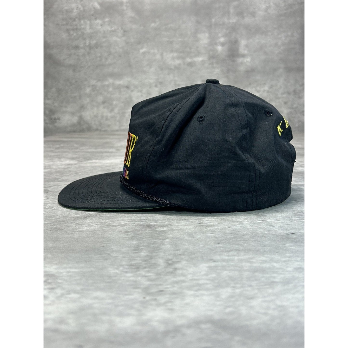 VTG 90s Excalibur Las Vegas Embroidered Spellout Destination Snapback Hat OSFA