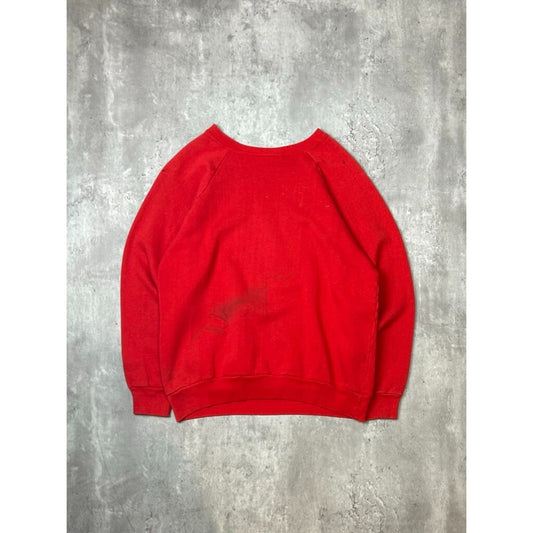 Vintage 1980s Rutgers University NCAA Crest Graphic Champion Sweatshirt Sz Large