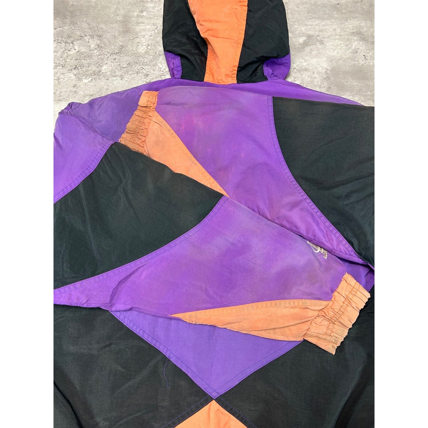 Vintage 90s Pheonix Suns NBA Embroidered Full Zip Hooded Jacket Size XL YOUTH