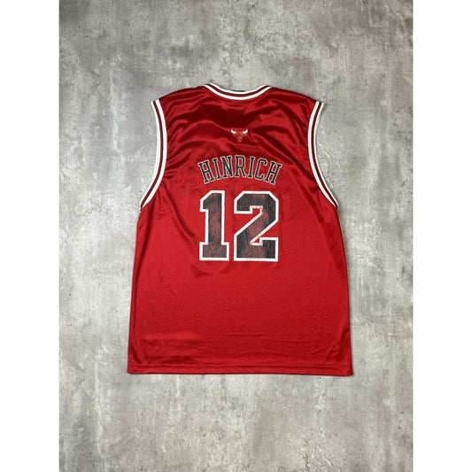 Vintage Kirk Hinrich #12 Chicago Bulls NBA Reebok Basketball Jersey Size Large