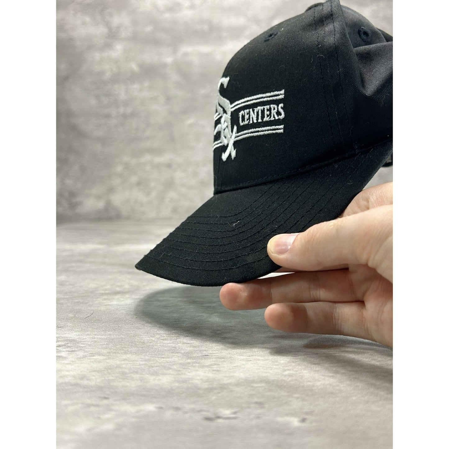 Vintage 90s Chicago White Sox MLB Training Center Baseball Snapback Hat OSFA