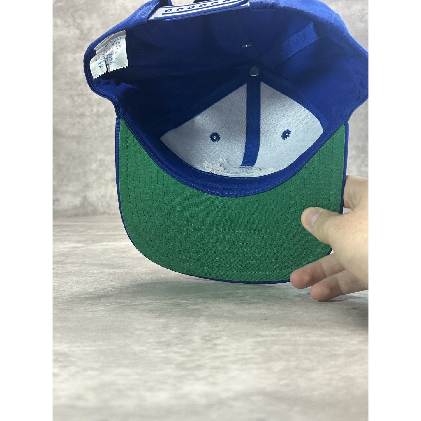 Vintage 90s Toronto Blue Jays MLB Embroidered Logo Snapback Hat OSFA