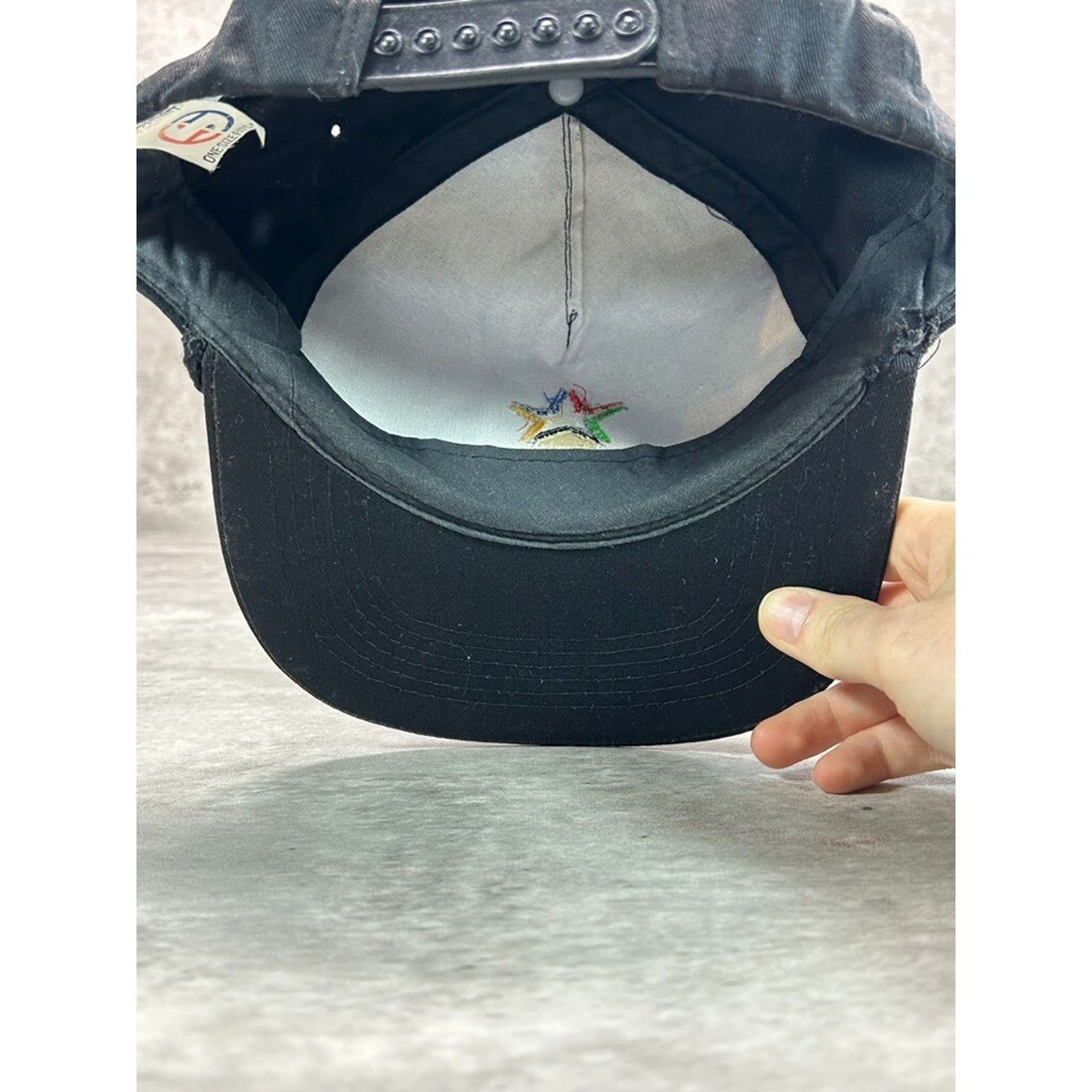 Vintage 1993 Worlds University Games Embroidered Spellout Snapback Hat OSFA