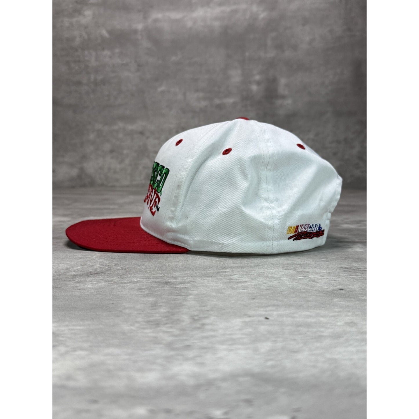 Vintage Todd Bodine #35 NASCAR Tabasco Hot Zone Embroidered Snapback Hat OSFA