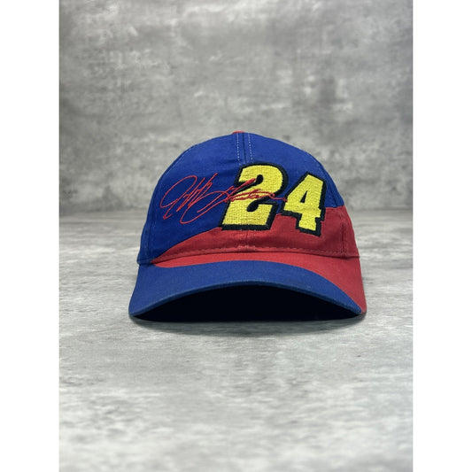 Vintage Jeff Gordon #24 Dupont Racing Nascar Embroidered Snapback Hat OSFA