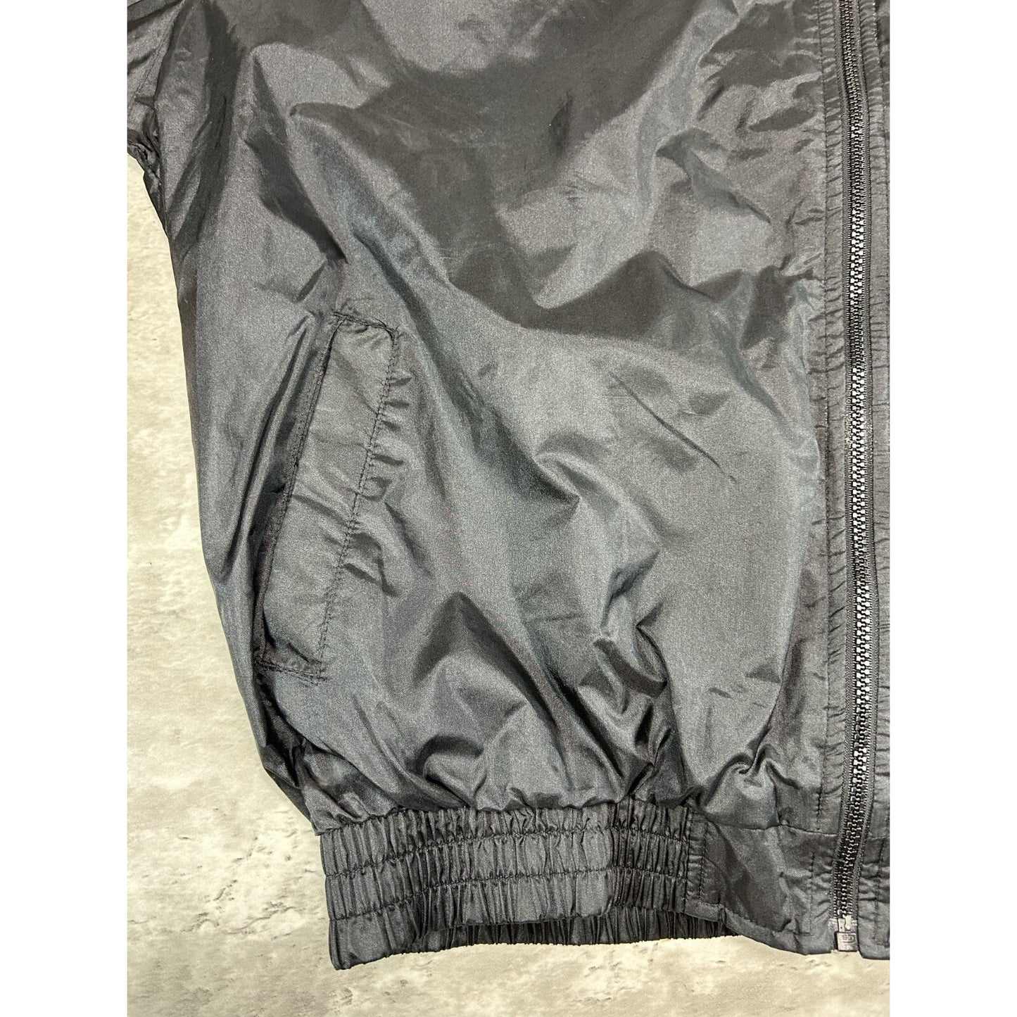 Vintage 90s Carolina Panthers NFL Pro Player Nylon Windbreaker Jacket Size XXL