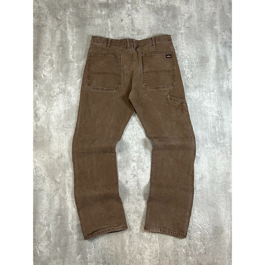 Vintage Dickies Canvas Workwear Five Pocket Pants Size 34 Brown