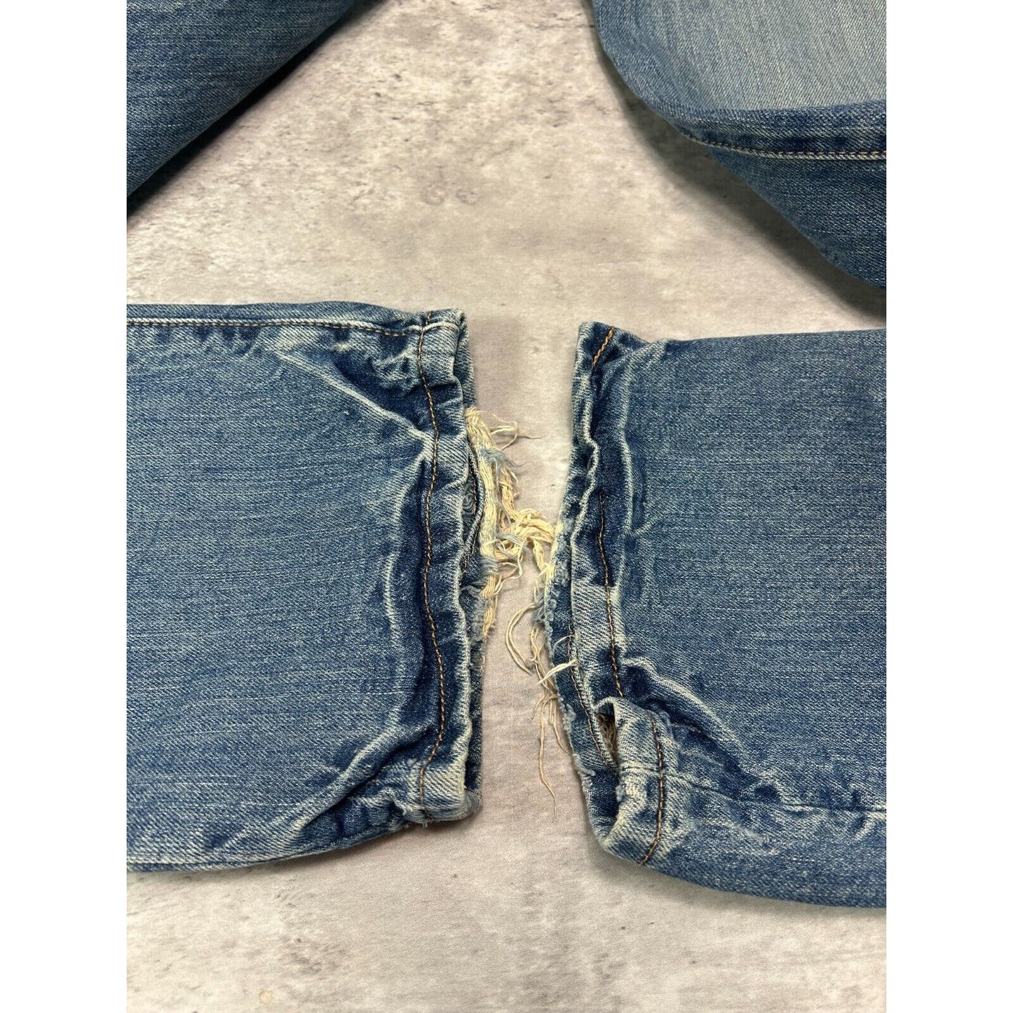 Vintage 90s Levis 501 Red Tab XX Medium Wash Denim Pants Size 32 Blue