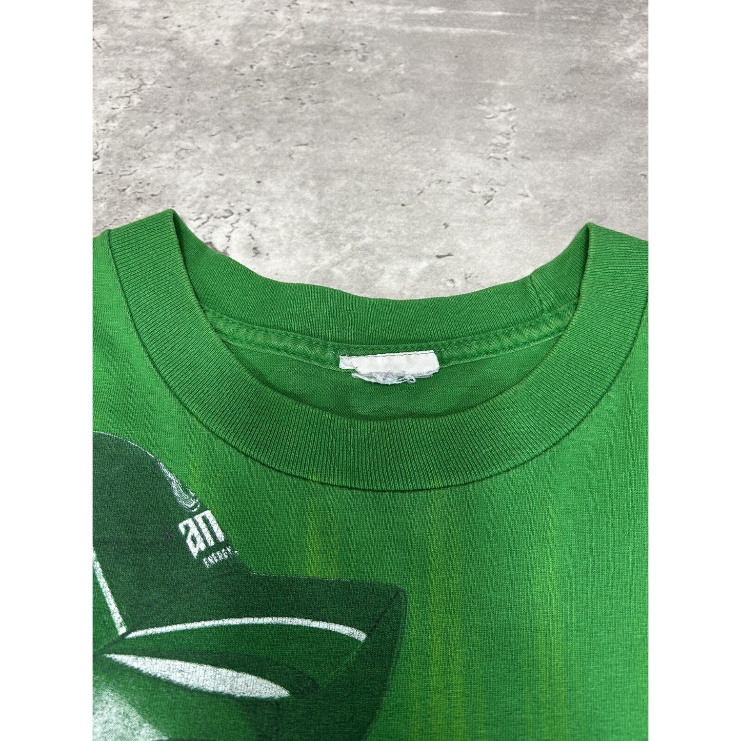 Dale Earnhardt Jr #88 Nascar AMP Energy Big Graphic T-Shirt Size Large Green