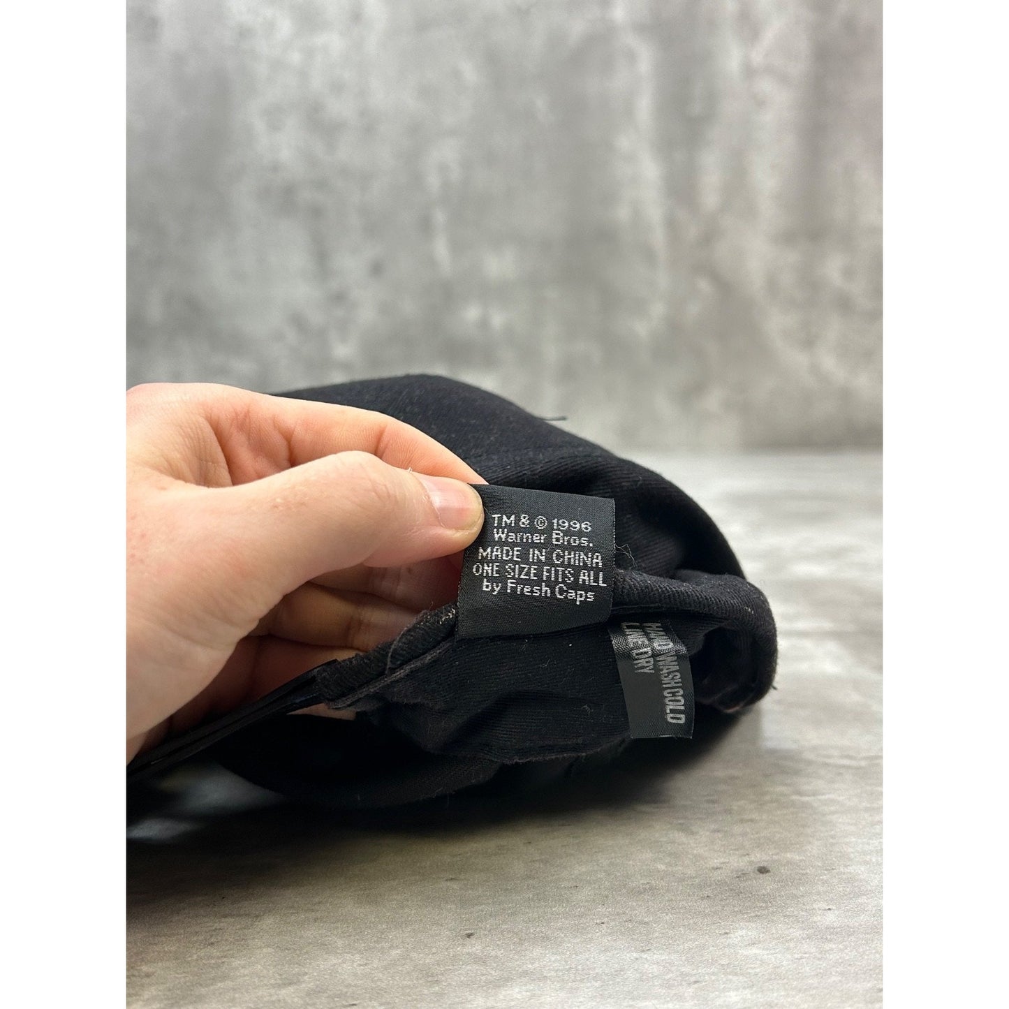 Vintage 1996 Space Jam Embroidered Logo Movie Promo Snapback Hat OSFA