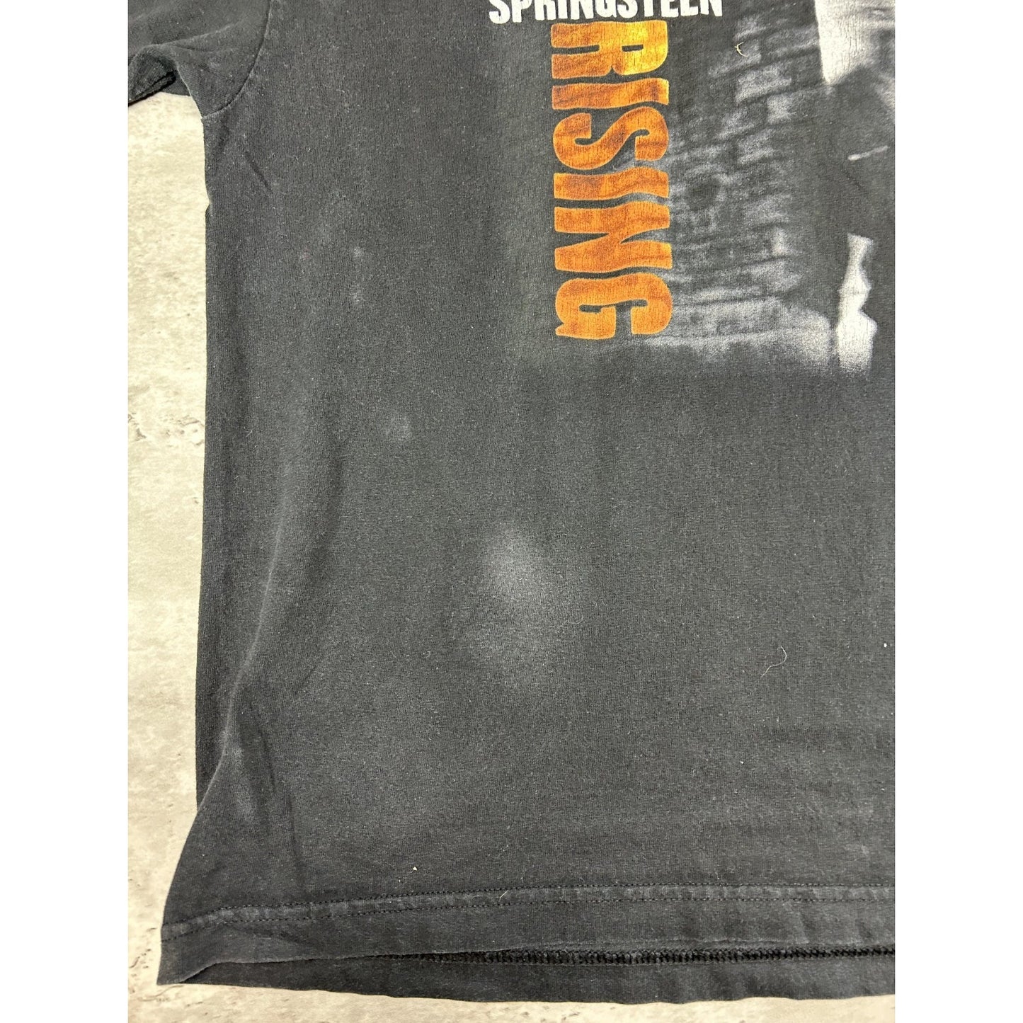 Vintage 90s Bruce Springsteen The Rising Rock Music Graphic T-Shirt Size Large