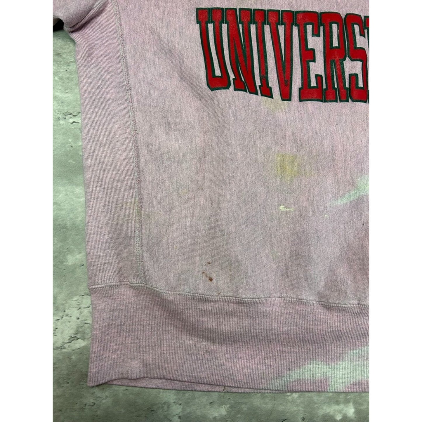 Vintage 90s Washington University NCAA Champion Reverse Weave Sweatshirt Sz XL