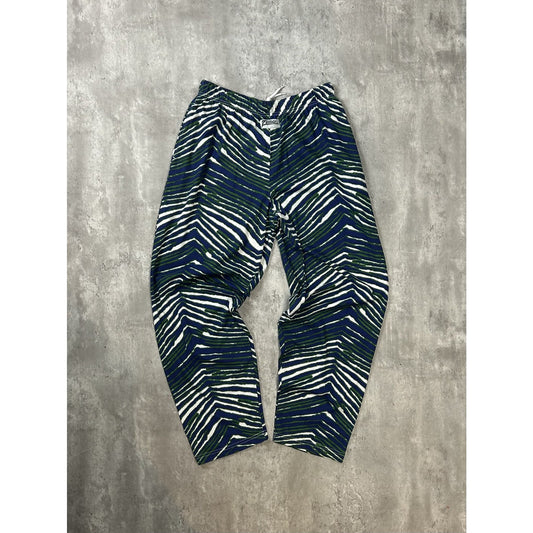 Vintage Milkwuakee Brewers MLB Zebra Striped Sweat Pants Size XL