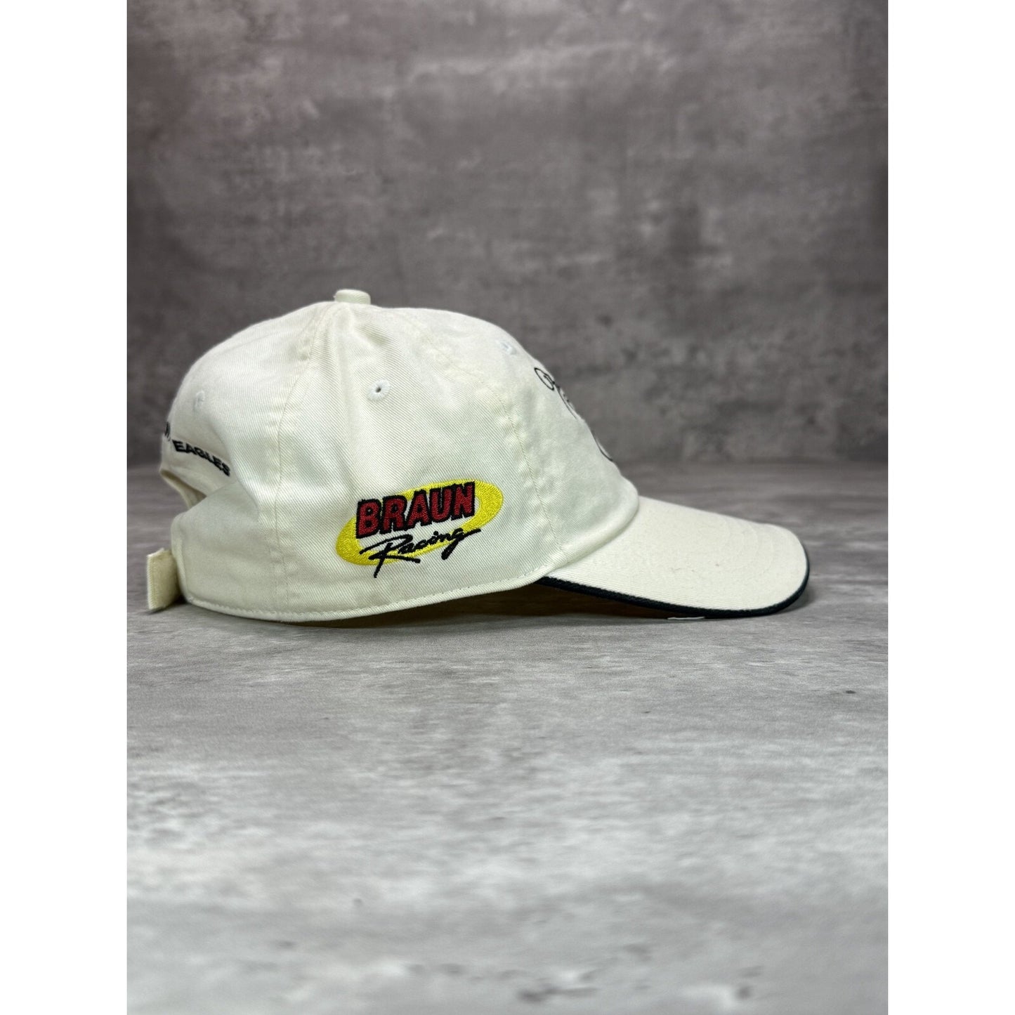 Vintage Justin Haley Nascar Fraternal Order Of Eagles Strapback Hat OSFA