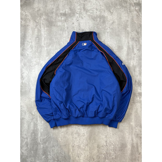 Vintage New York Mets MLB Embroidered Spellout Bomber Jacket Size 2XL