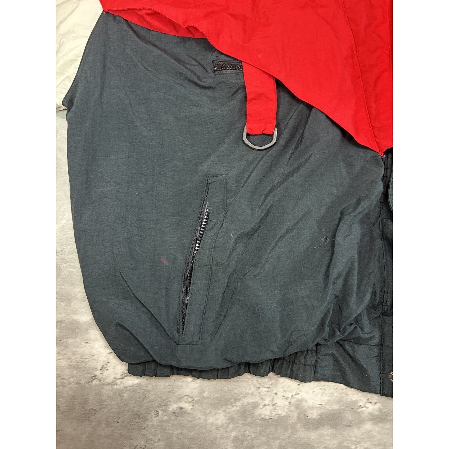 Vintage 90s Winston Cup Nylon Full Zip Windbreaker Jacket Size XL