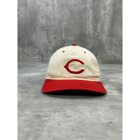 Vintage Cincinnati Reds MLB Embroidered Logo Baseball Snapback Hat OSFA