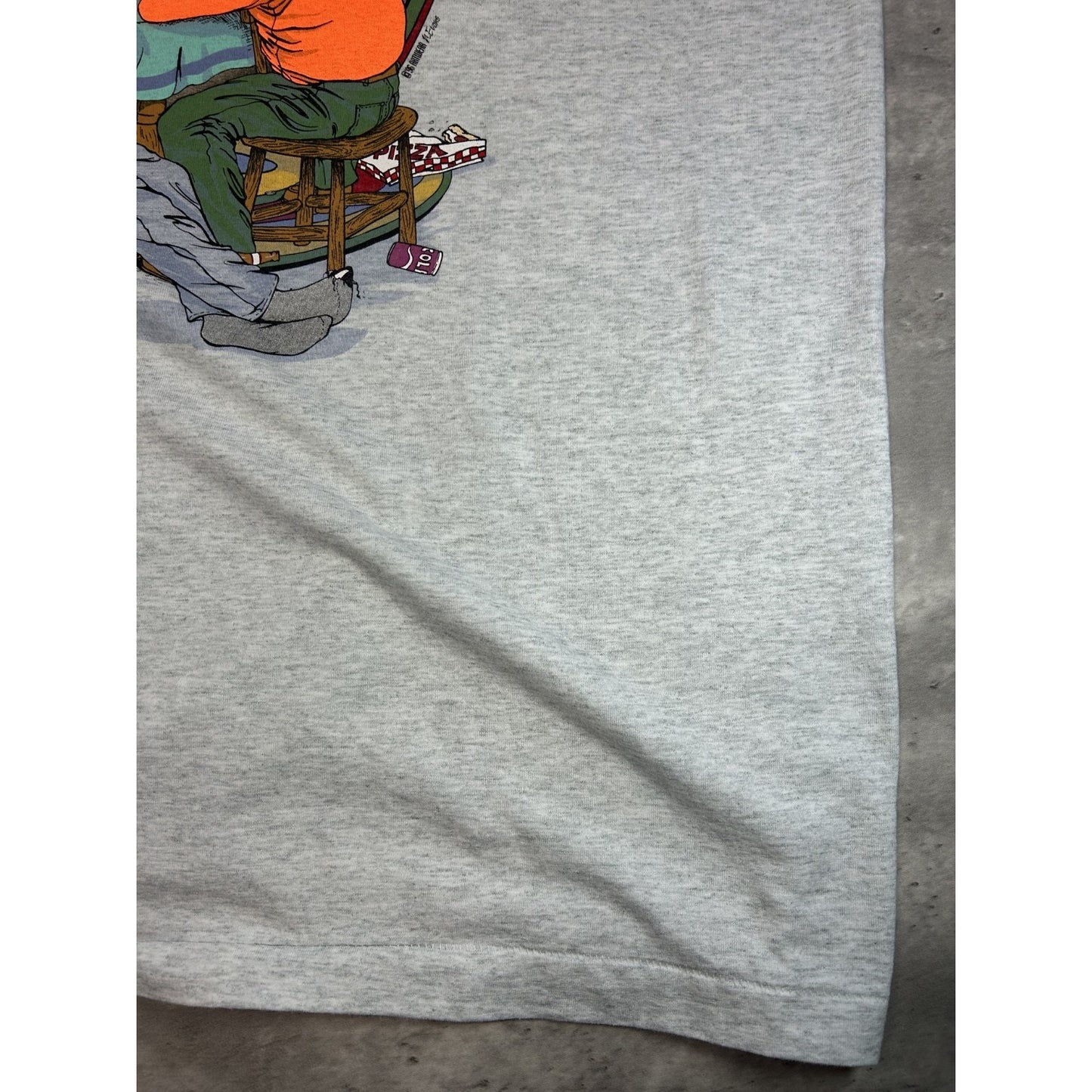 Vintage 90s Deer Hunters Cartoon Comedy Graphic T-Shirt Size 3XL