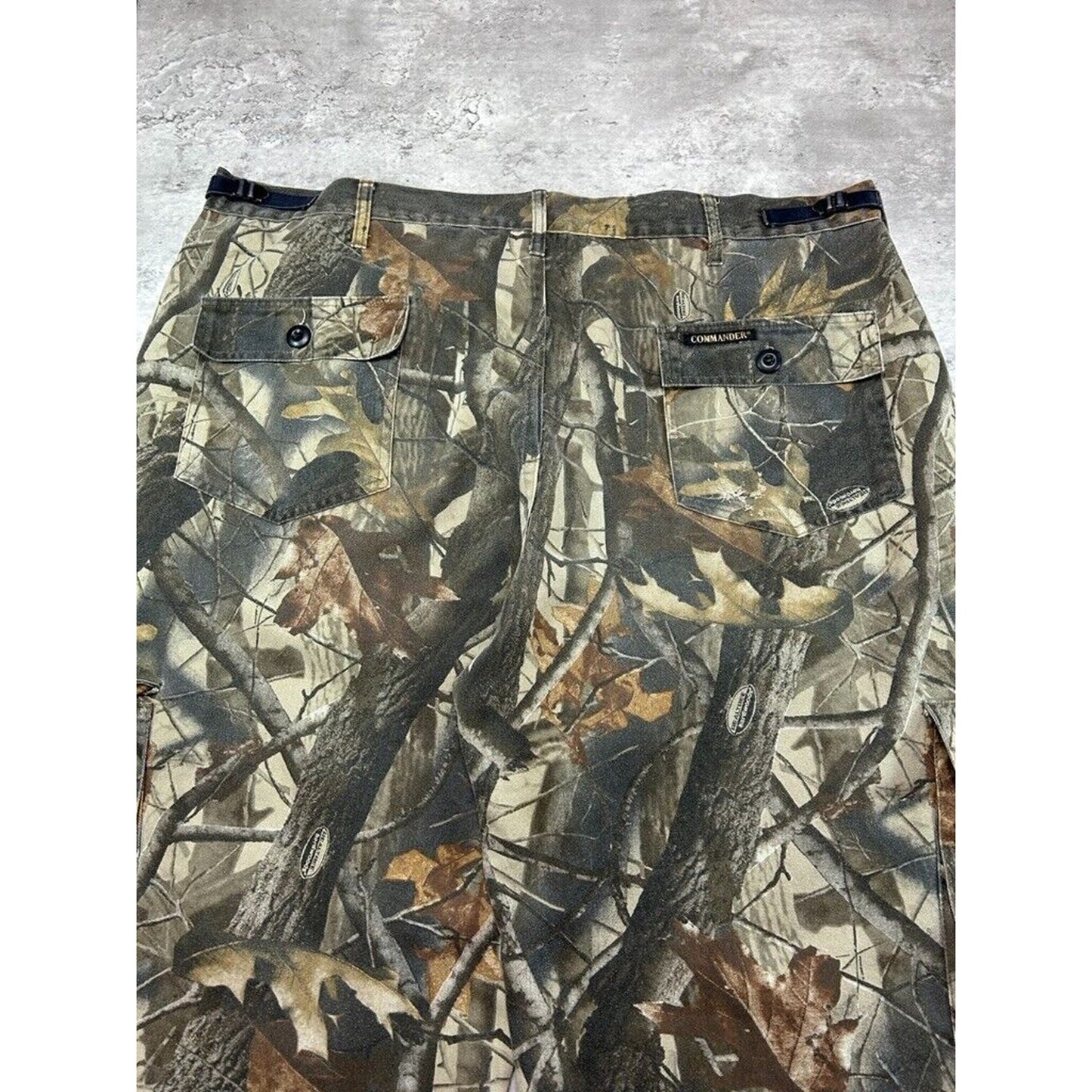 Vintage Real Tree Hardwoods Hunting Camo Cargo Pants Size 42