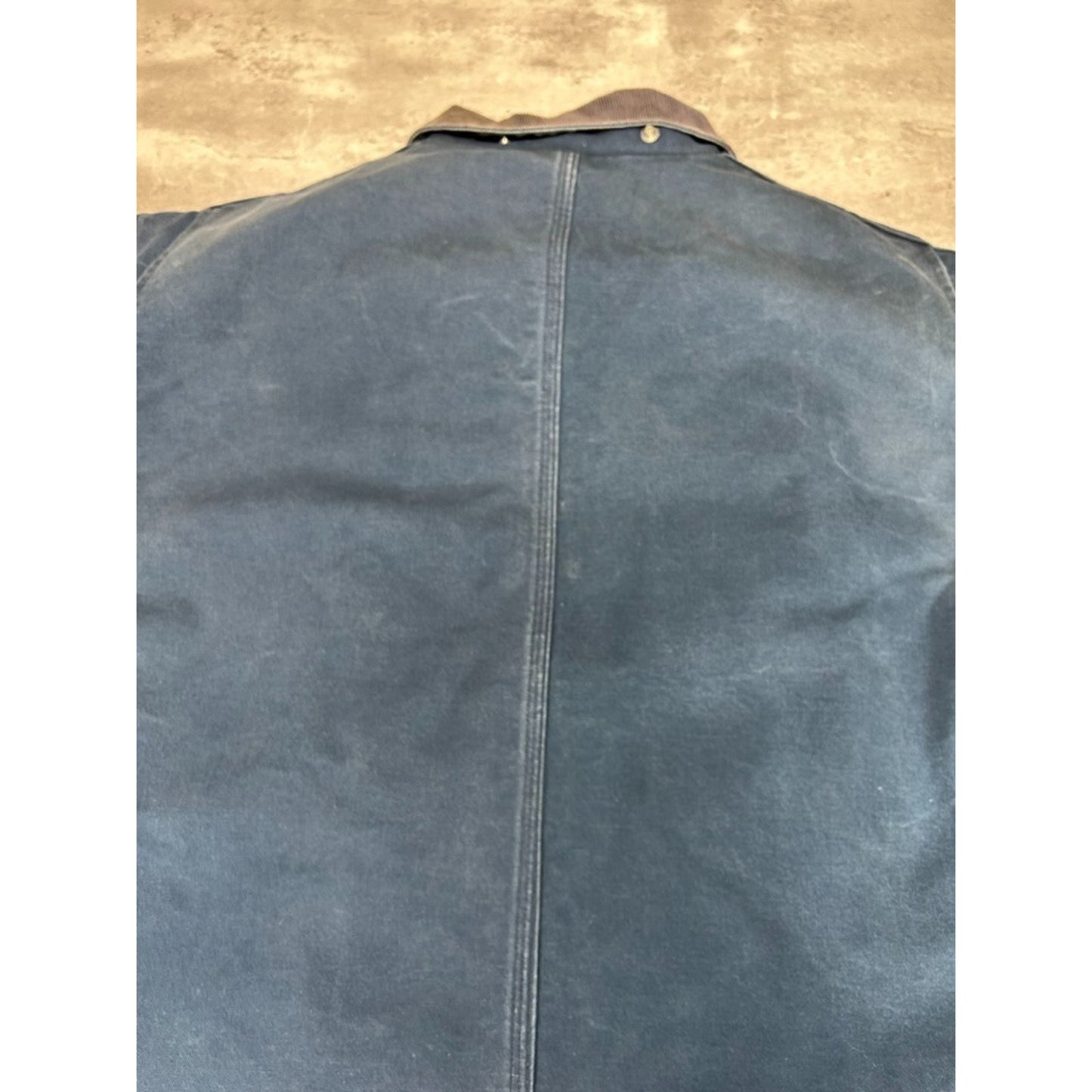 Vintage Carhartt Insulated Canvas Workwear Arctic Jacket Size XXL Blue