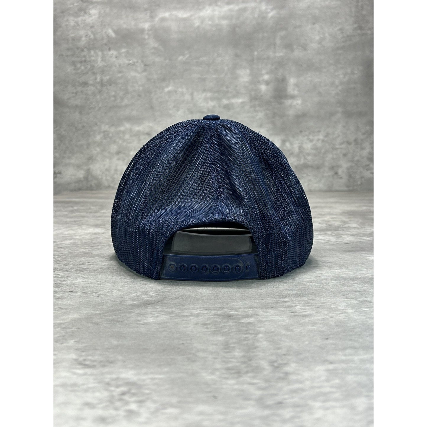 Vintage 80s/90s Navy Club Woodstock Embroidered Trucker Snapback Hat OSFA
