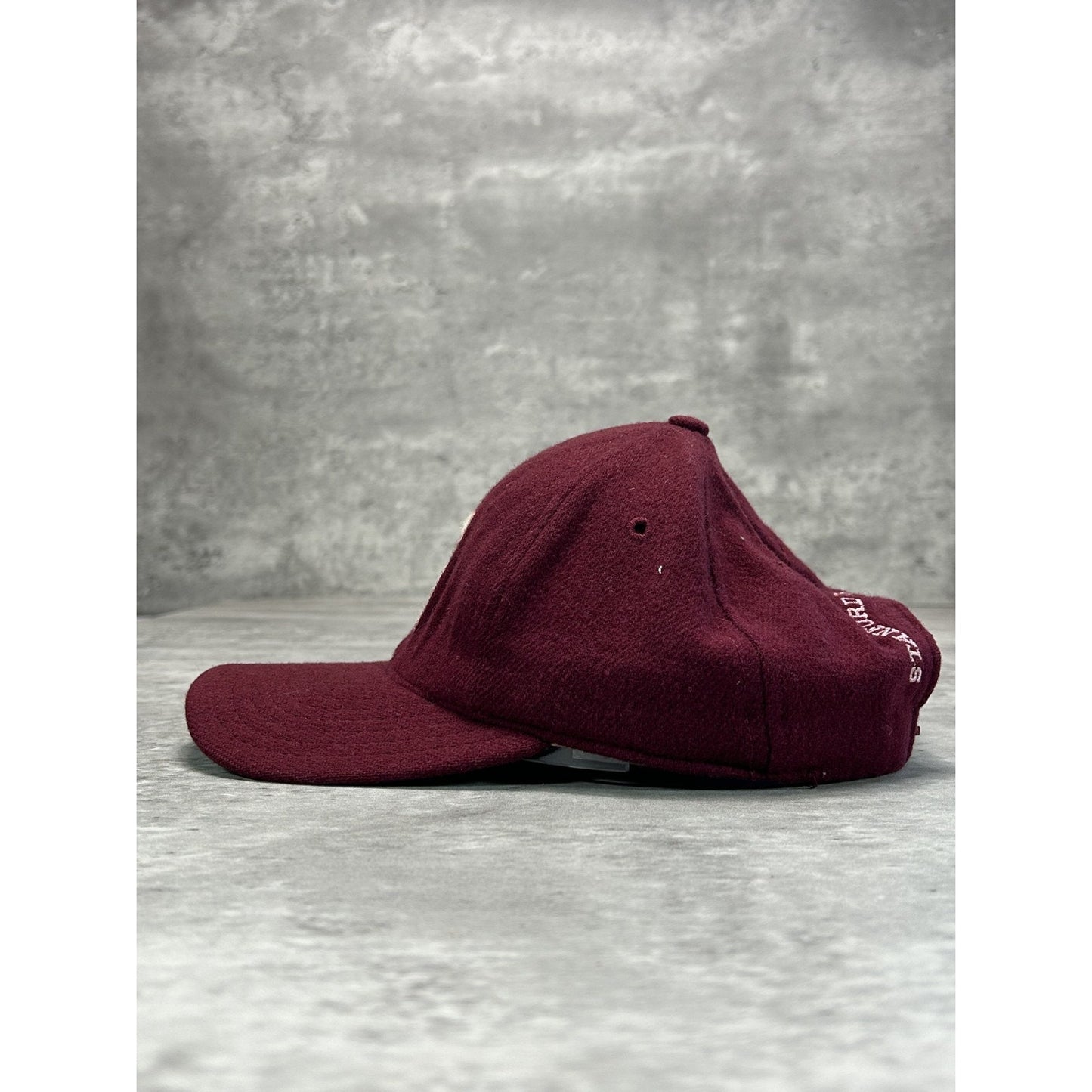 Vintage 80s/90s Stanford University NCAA Embroidered S Snapback Hat OSFA