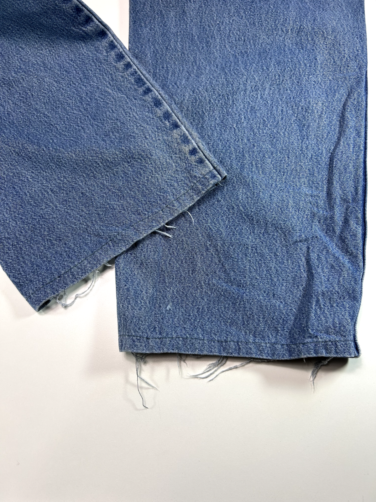 Vintage Dickies Light Wash Denim Work Wear Carpenter Pants 38W Size Blue