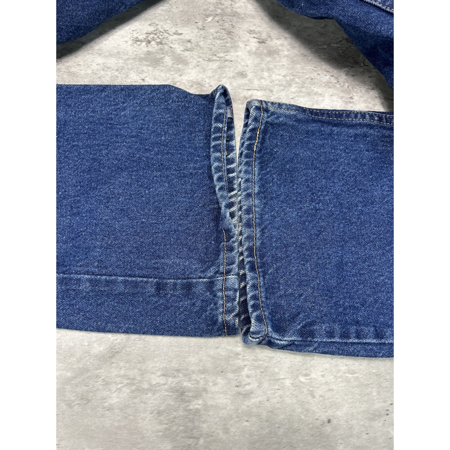 Vintage 90s Levis 517 Boot Cut Dark Wash Denim Pants Size 33 Blue