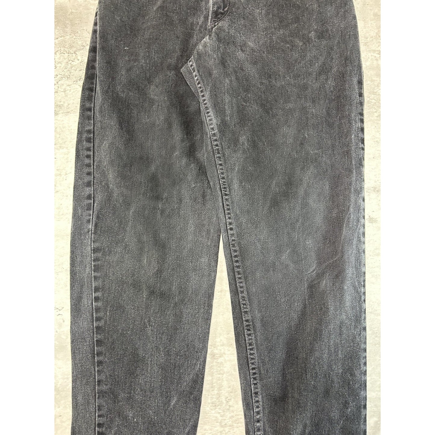 Vintage 90s Levis 560 Red Tab Black Denim Pants Size 35