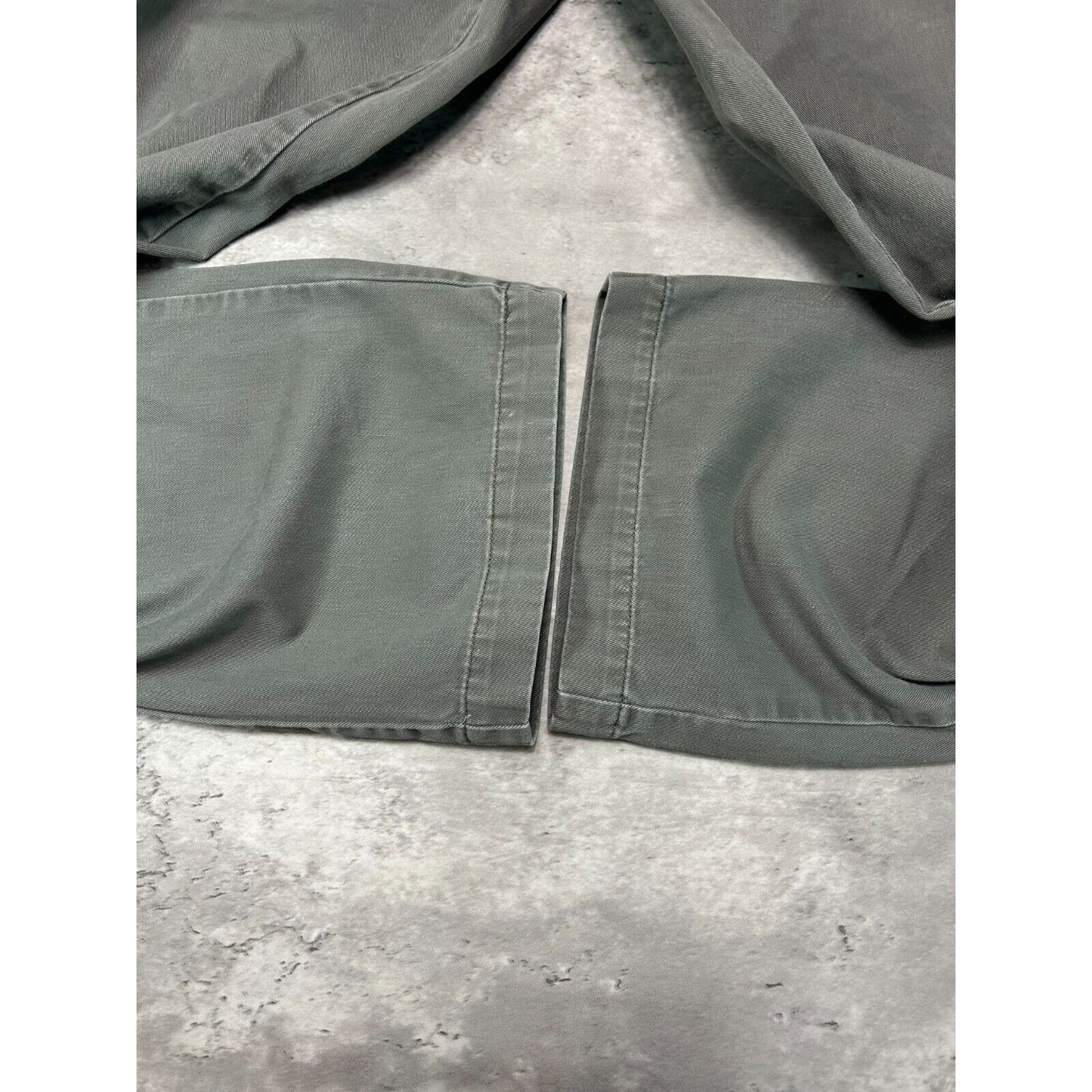 Vintage Polo Ralph Lauren Darted Chino Trouser Style Pants Size 35 Gray