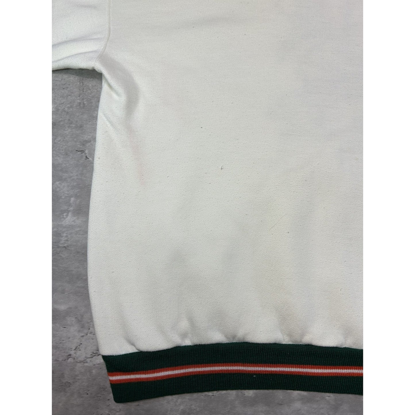 Vintage 90s Miami Hurricanes NCAA Starter Double Hood Sweatshirt Size XL