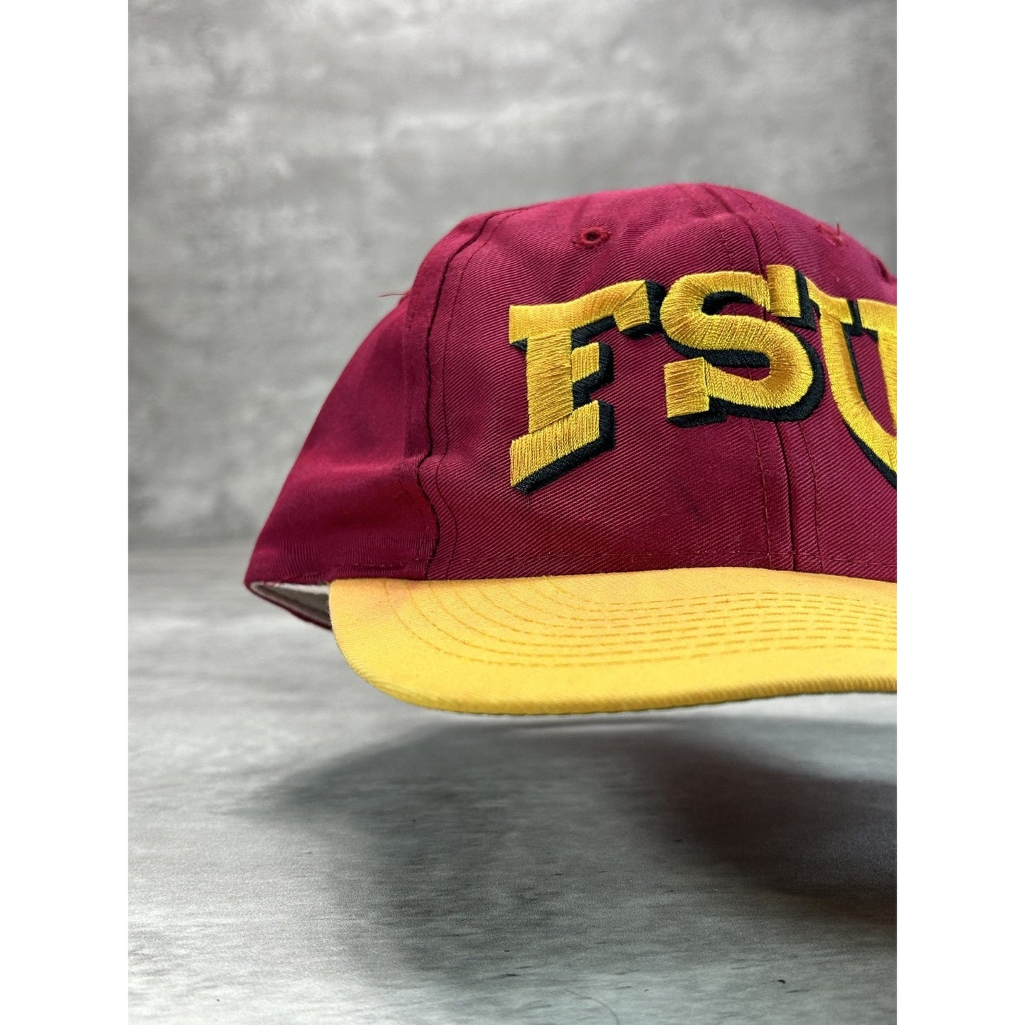 Vintage 90s Florida State Seminoles NCAA Embroidered Logo Snapback Hat OSFA