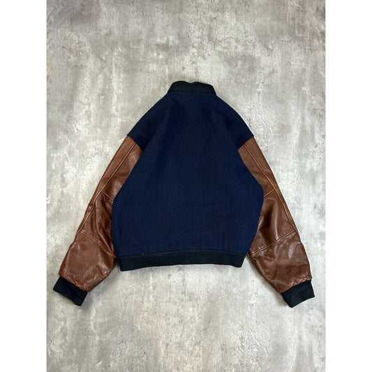 Vintage 90s Ford F-Series Embroidered Bomber Varsity Jacket Size XL