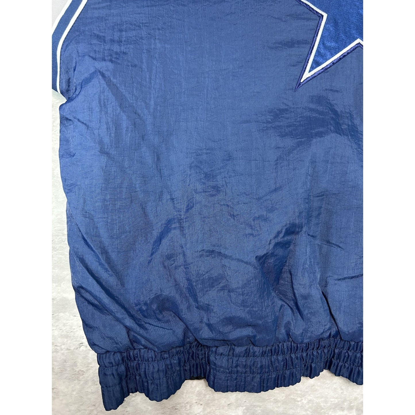 Vintage 90s Dallas Cowboys NFL Pro Player Reversible Insulated Jacket Size XL