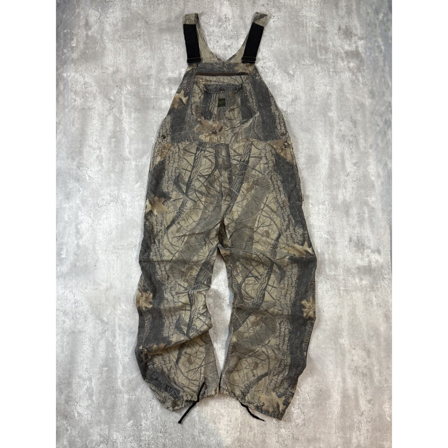 Vintage 80s/90s Liberty Tree Camo Hunting Overalls Size 42