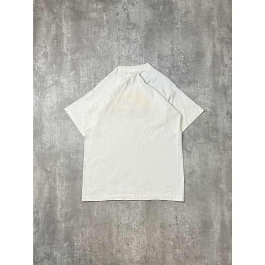 Vintage 1997 Observe The Past, Survive The Future Wolf Graphic T-Shirt Sz Medium