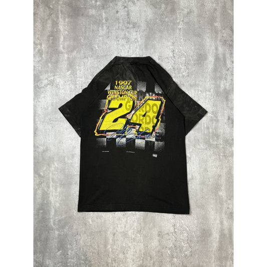 Vintage 1997 Jeff Gordon #24 Dupont Racing Nascar Graphic T-Shirt Size Medium