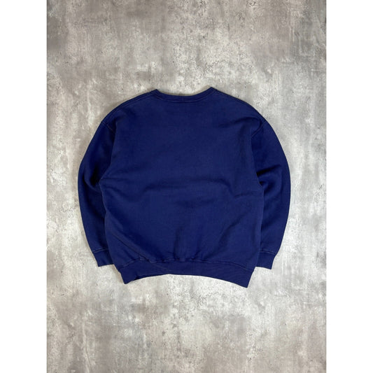 Vintage Y2K Pepe Jeans Graphic Spellout Pullover Crewneck Sweatshirt Size Medium