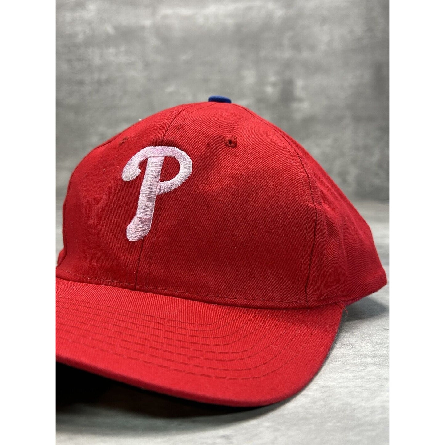 Vintage Philadelphia Phillies MLB Embroidered Logo Baseball Snapback Hat OSFA