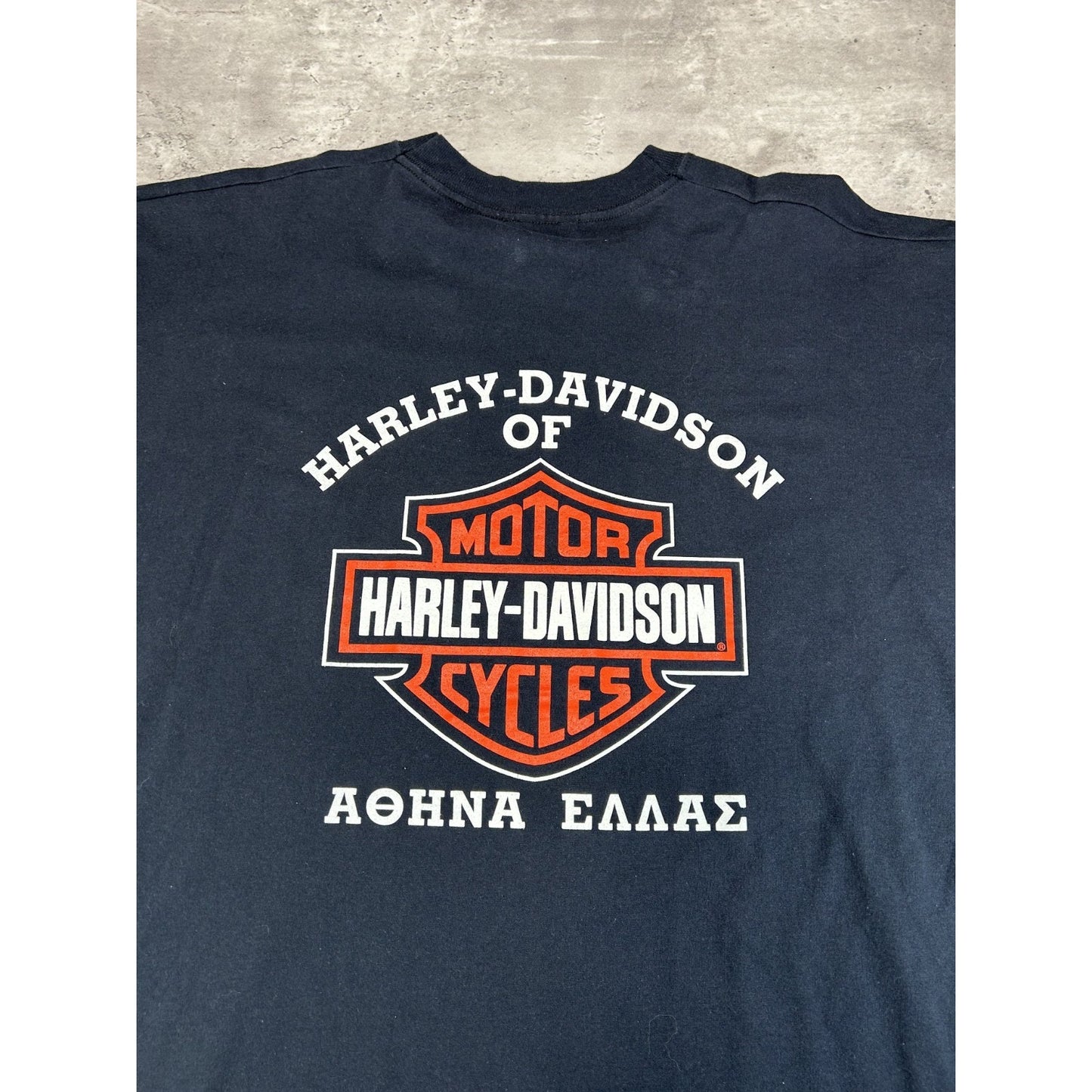 Vintage Harley Davidson Trademark Lifestyle Spellout Graphic T-Shirt Size XL