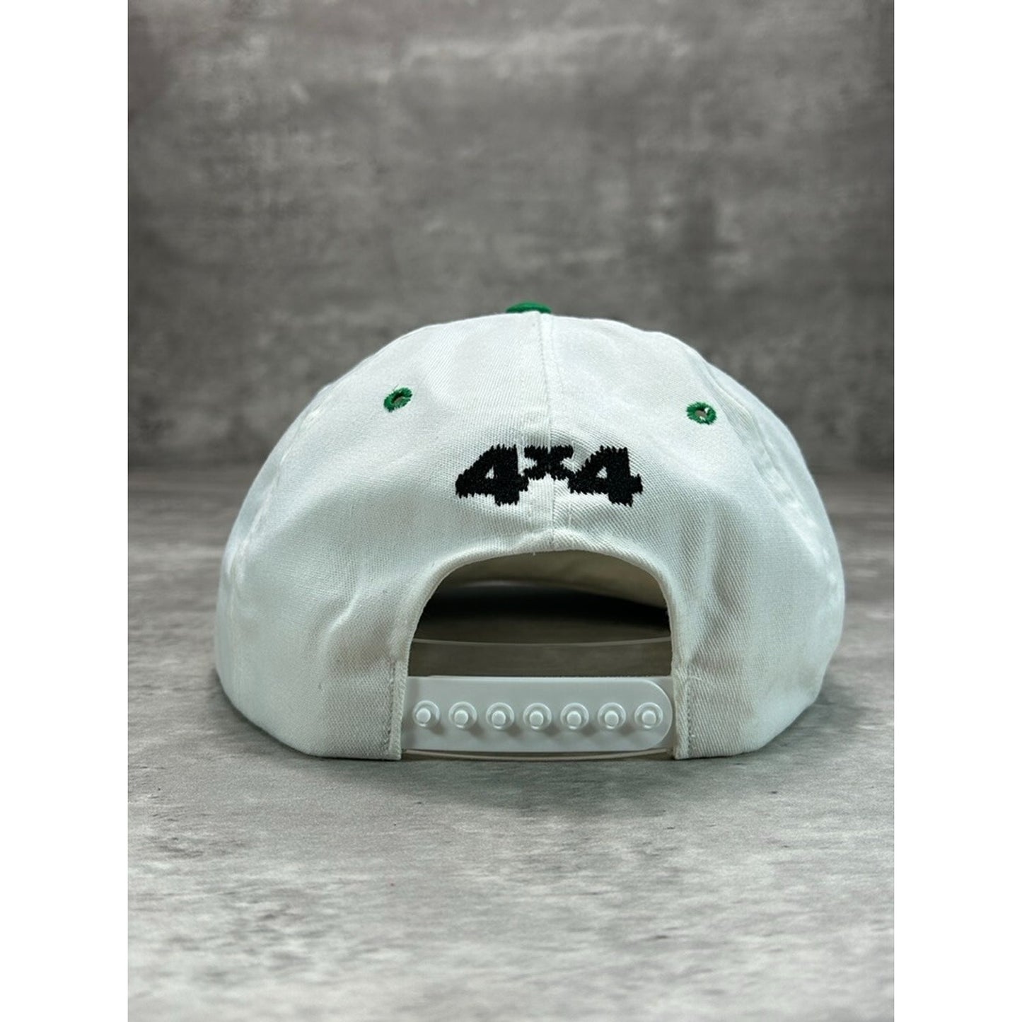 Vintage 90s Quaker State Embroidered Truck Graphic Snapback Hat OSFA