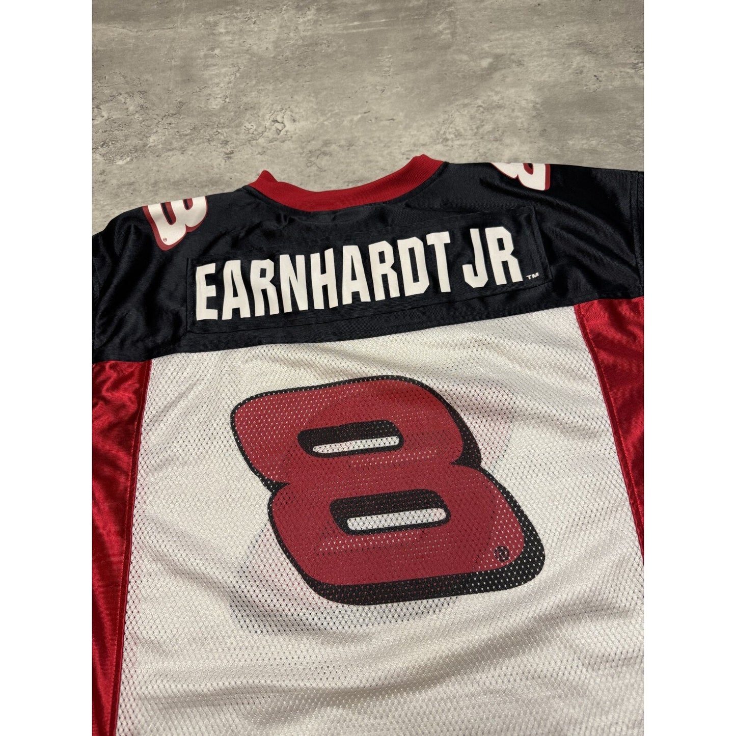 Vintage Dale Earnhardt Jr #8 Nascar Budweiser Football Jersey Size Medium
