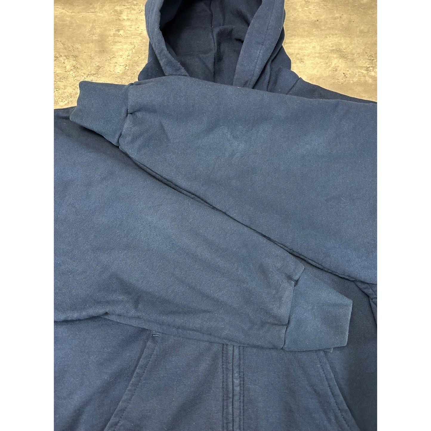 Vintage 80s/90s Camber Thermal Lined Full Zip Hooded Sweatshirt Size 2XL