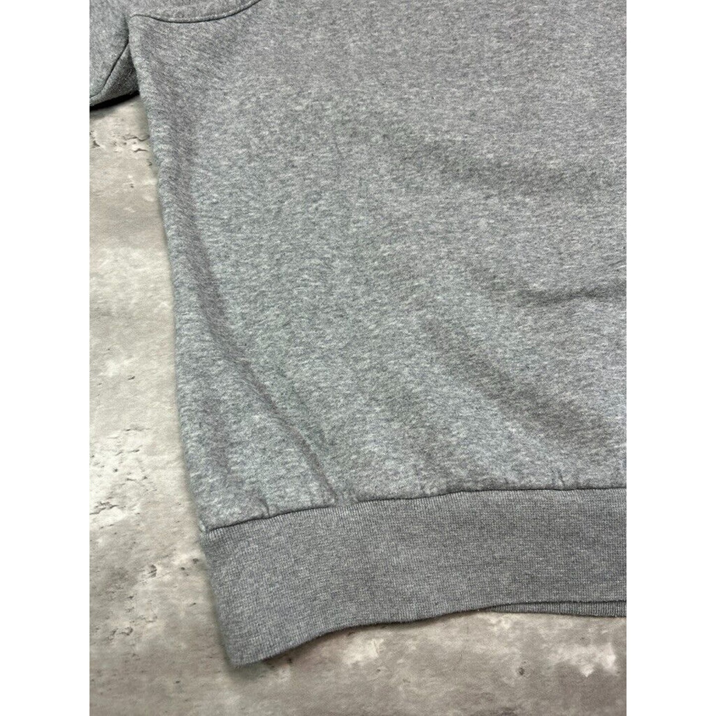 Vintage Womens Nike Embroidered Swoosh 1/2 Zip Pullover Sweatshirt Size XL Gray