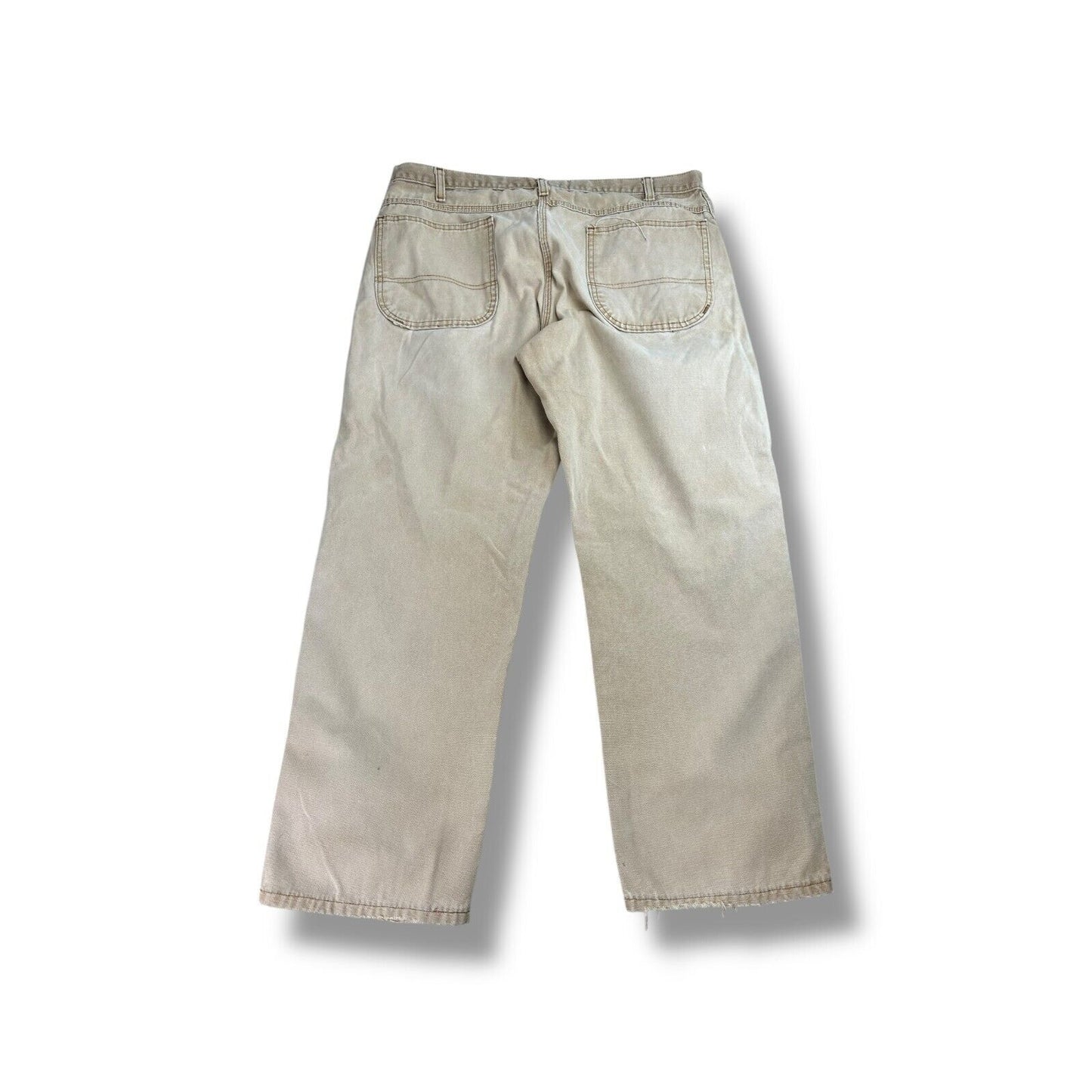 Vintage Dickies Faded Canvas Workwear Pants Size 37 Beige
