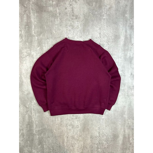 Vintage 90s Texas A&M Aggies NCAA Collegiate Spellout Sweatshirt Size Medium